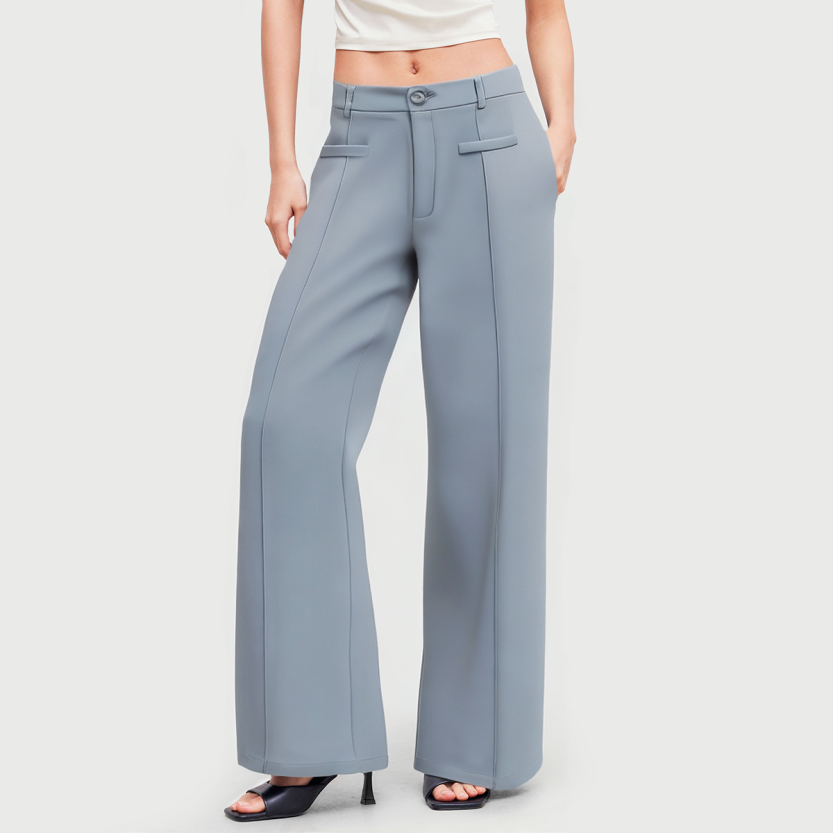 Women's high waist wide leg pants