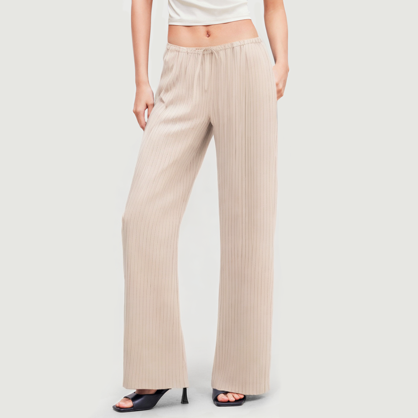Summer fashion high waist straight comfort casual pants