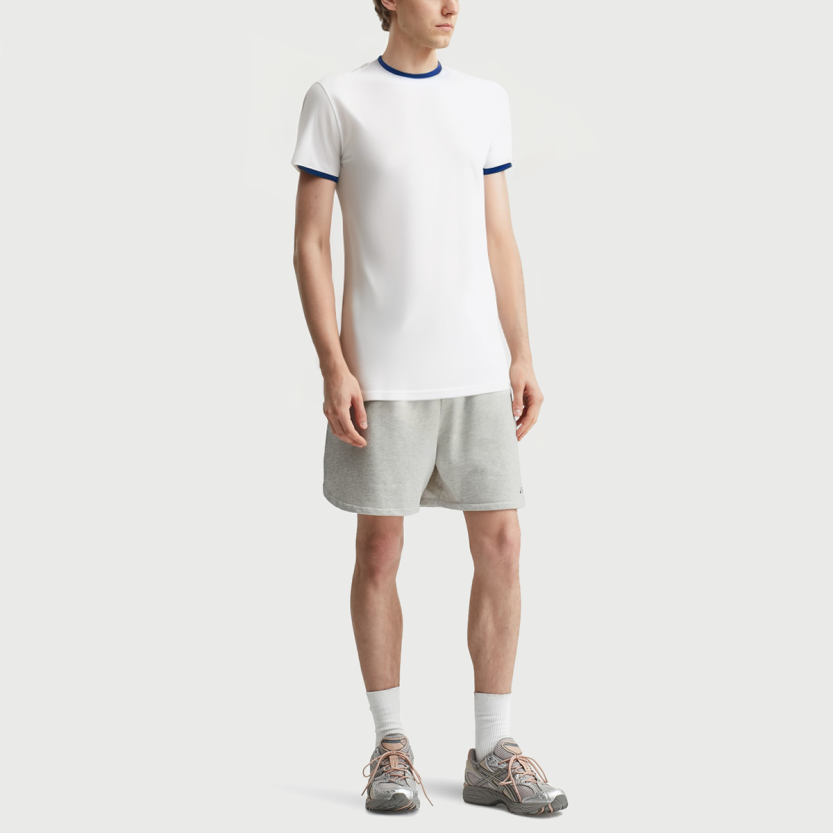 Men's comfort street print short sleeve T-shirt