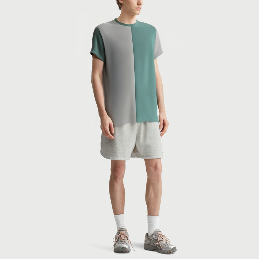 Pure cotton breathable printed short-sleeved T-shirt