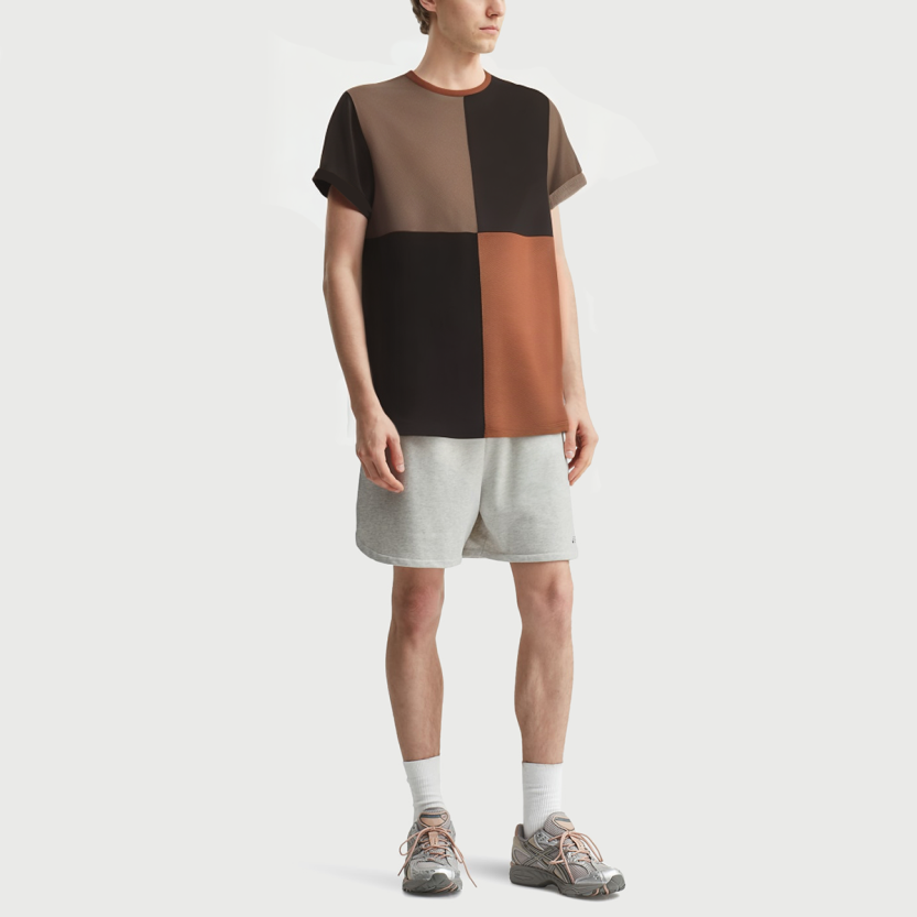 Cool loose round neck casual T-shirt