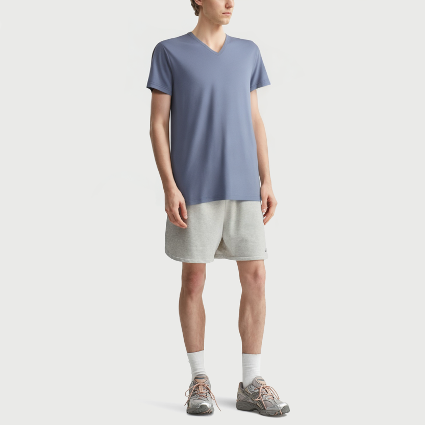 Breathable and comfortable luxury short sleeves
