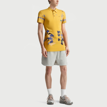 Cotton 3D knitted embroidered T-shirt
