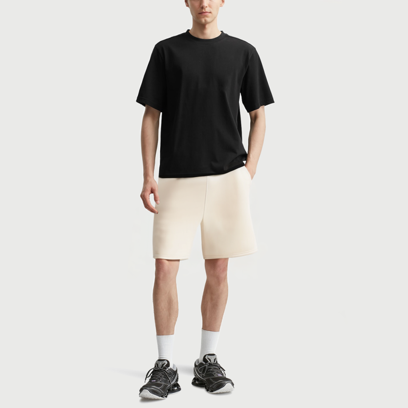 Men's pure cotton breathable fitness running shorts