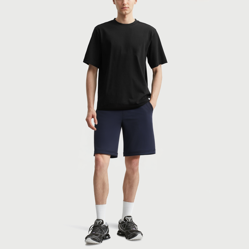 Street style casual breathable loose drawstring shorts